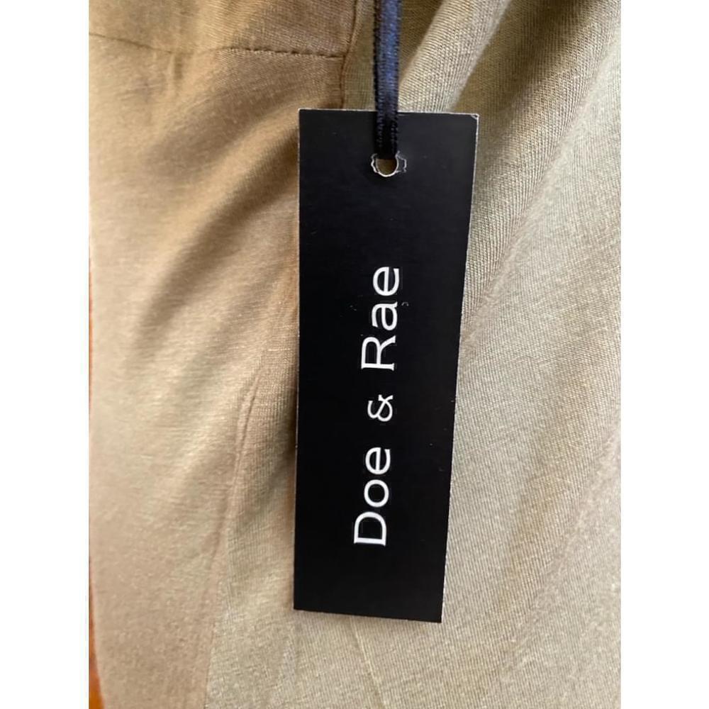 NWT Doe & Rae Olive Green Cold Shoulder Top Size Large - Picture 6 of 10